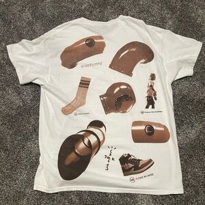 RARE Travis Scott collab playground graphic tee